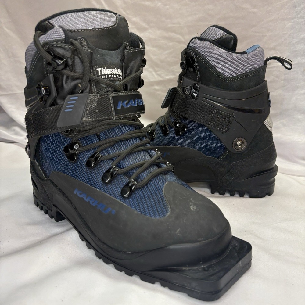 Karhu 3-pin XC/Tele Ski Boots Size US 7 XCD Traverse